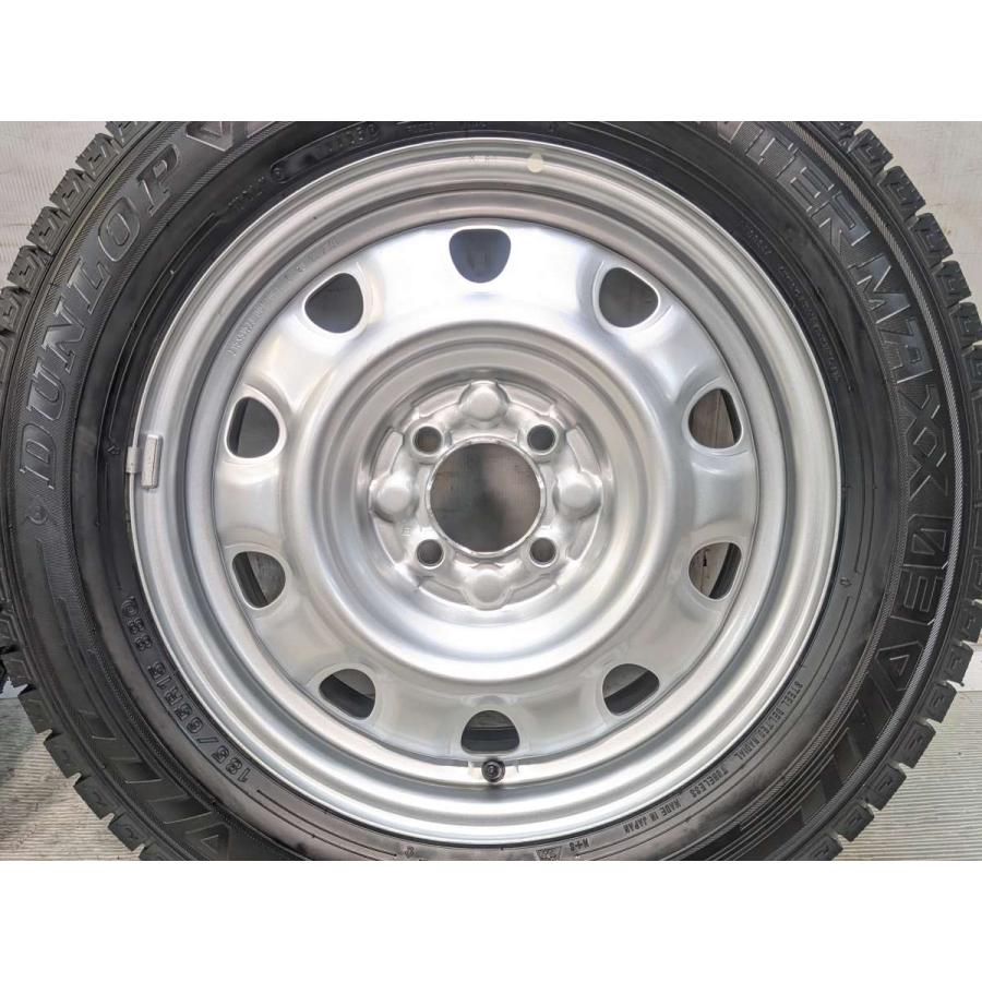 DUNLOP（ダンロップ） 中古タイヤ スタッドレスタイヤ ホイールセット
