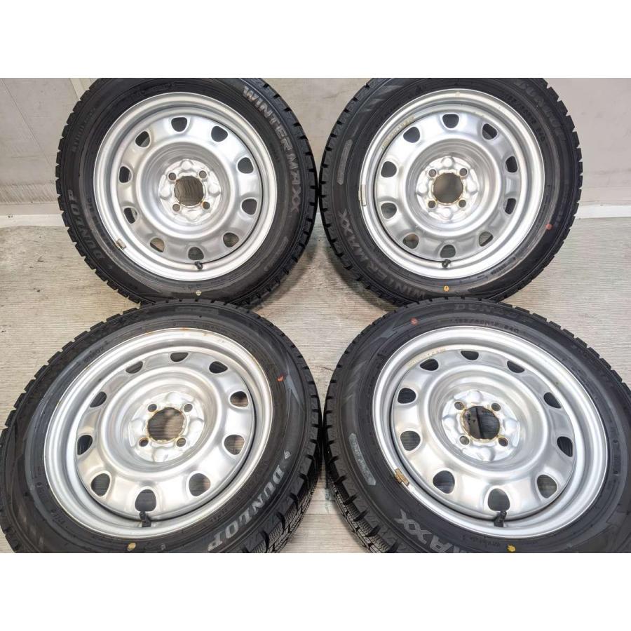 DUNLOP（ダンロップ） 中古タイヤ スタッドレスタイヤ ホイールセット 