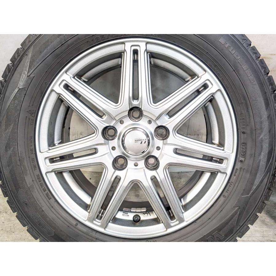 DUNLOP（ダンロップ） 中古タイヤ スタッドレスタイヤ ホイールセット 