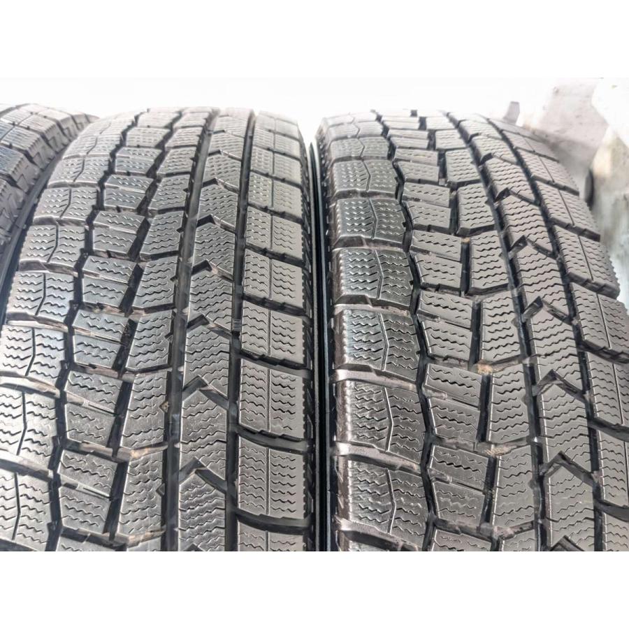 T047☆165/60R15 DUNLOP 中古スタッドレスタイヤ 4本☆ DUNLOP（ダンロップ） 中古タイヤ スタッドレスタイヤ 4本セット 165