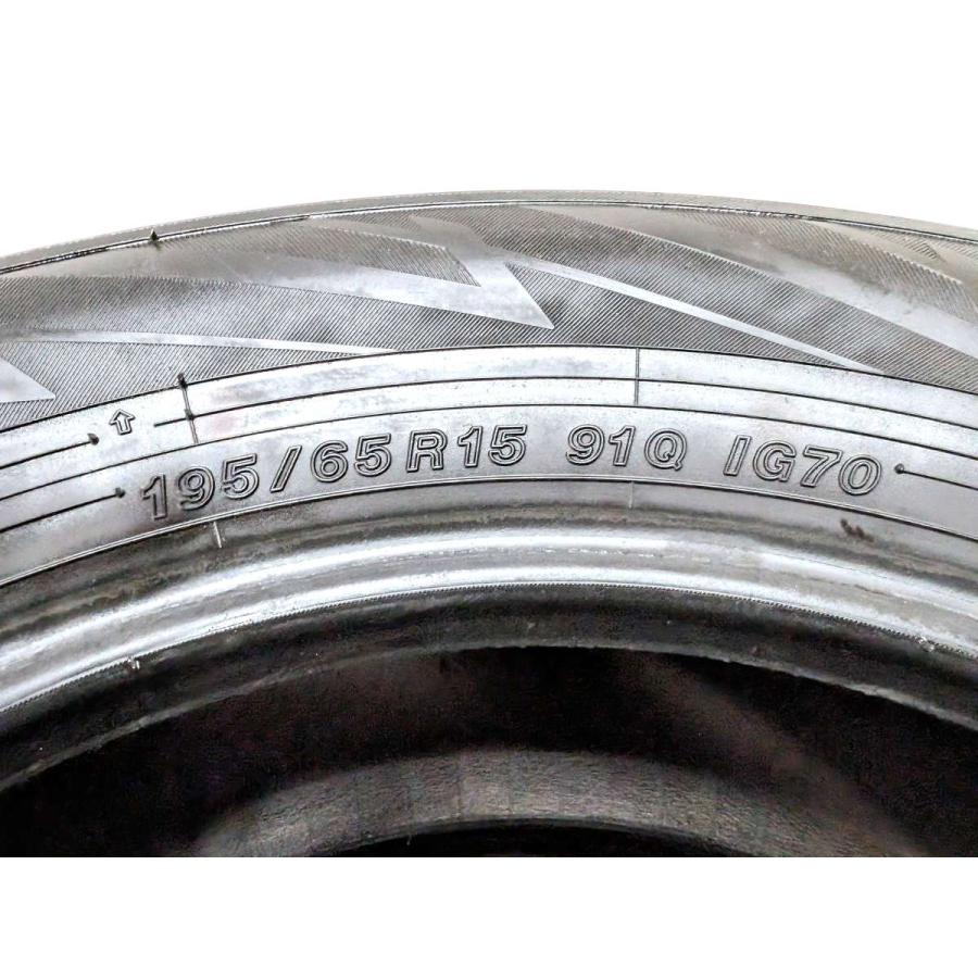 中古タイヤ スタッドレスタイヤ 4本セット 195/65R15  ヨコハマ アイスガード iG70 | ヨコハマタイヤ | 04