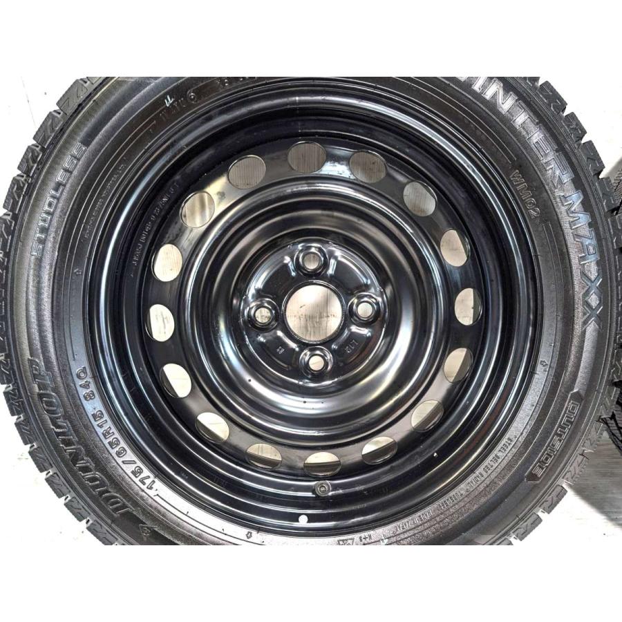 DUNLOP（ダンロップ） 中古タイヤ スタッドレスタイヤ ホイールセット