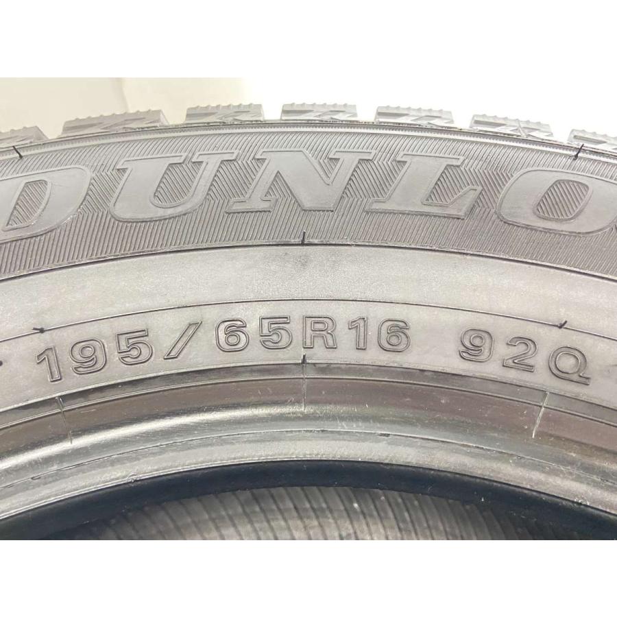 DUNLOP 中古タイヤ スタッドレスタイヤ 4本セット 195/65R16 DUNLOP 中古タイヤ スタッドレスタイヤ 4本セット 195/65R16