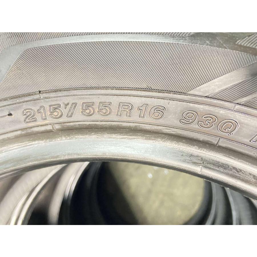 中古タイヤ スタッドレスタイヤ 4本セット 215/55R16  ヨコハマ アイスガード iG60｜aing｜05