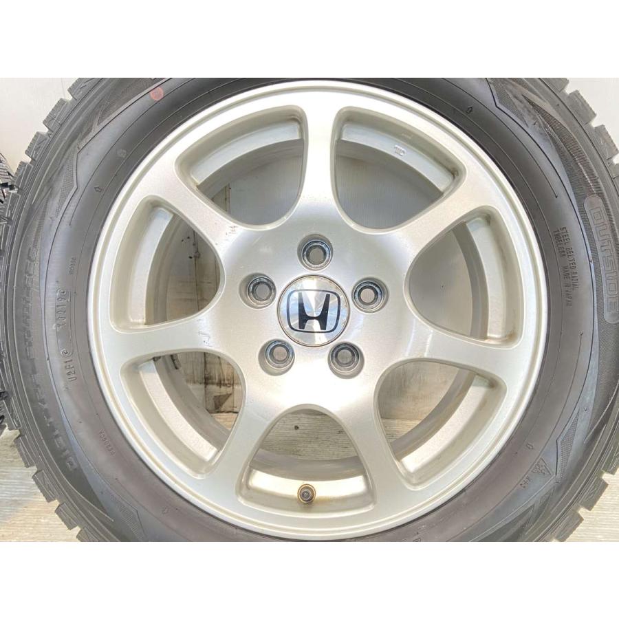 DUNLOP 中古タイヤ スタッドレスタイヤ ホイールセット 4本セット 215 