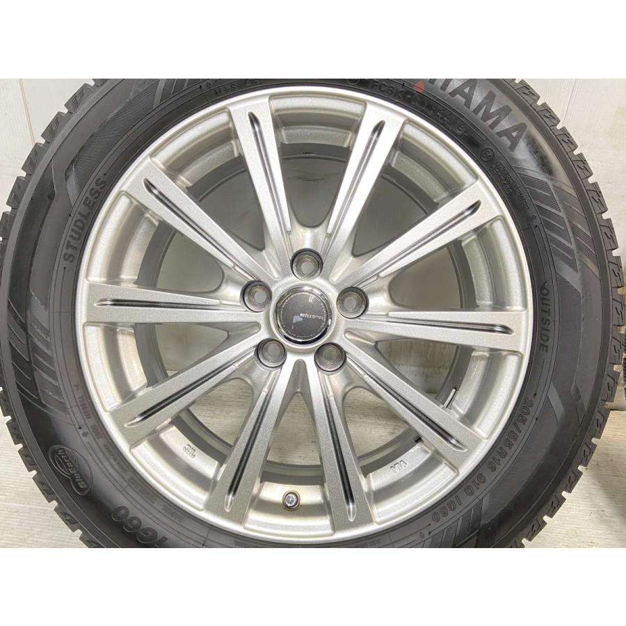 新品 205/55R16 スタッドレス Millous ｱﾙﾐﾎｲｰﾙ4本