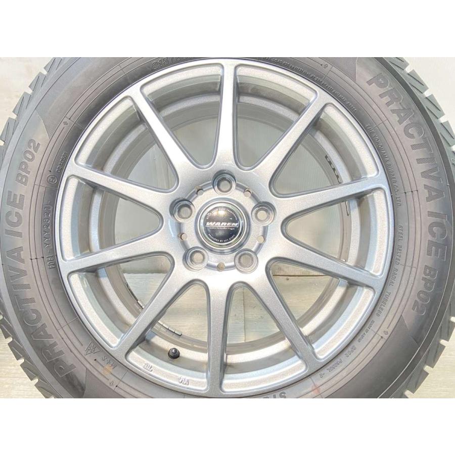 中古タイヤ スタッドレスタイヤ ホイールセット 4本セット 215/60R16  