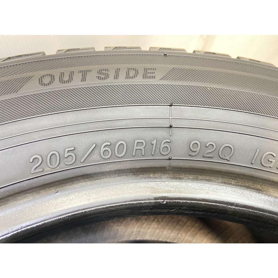 中古 スタッドレスタイヤ （ホイール付き）4本セット ice GUARD iG50