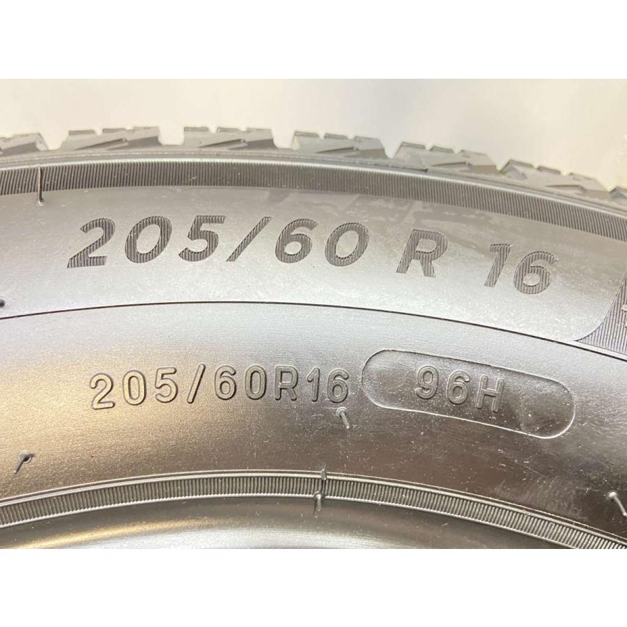 ミシュラン（MICHELIN） 中古タイヤ スタッドレスタイヤ 4本セット 205