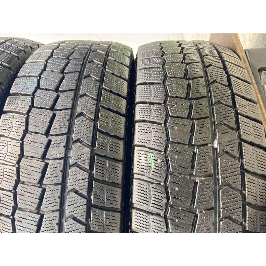 205/65/16 アルミホイル付　ダンロップ　スタットレスタイヤ4本セット(中古) DUNLOP（ダンロップ） 中古タイヤ スタッドレスタイヤ 4本セット 205