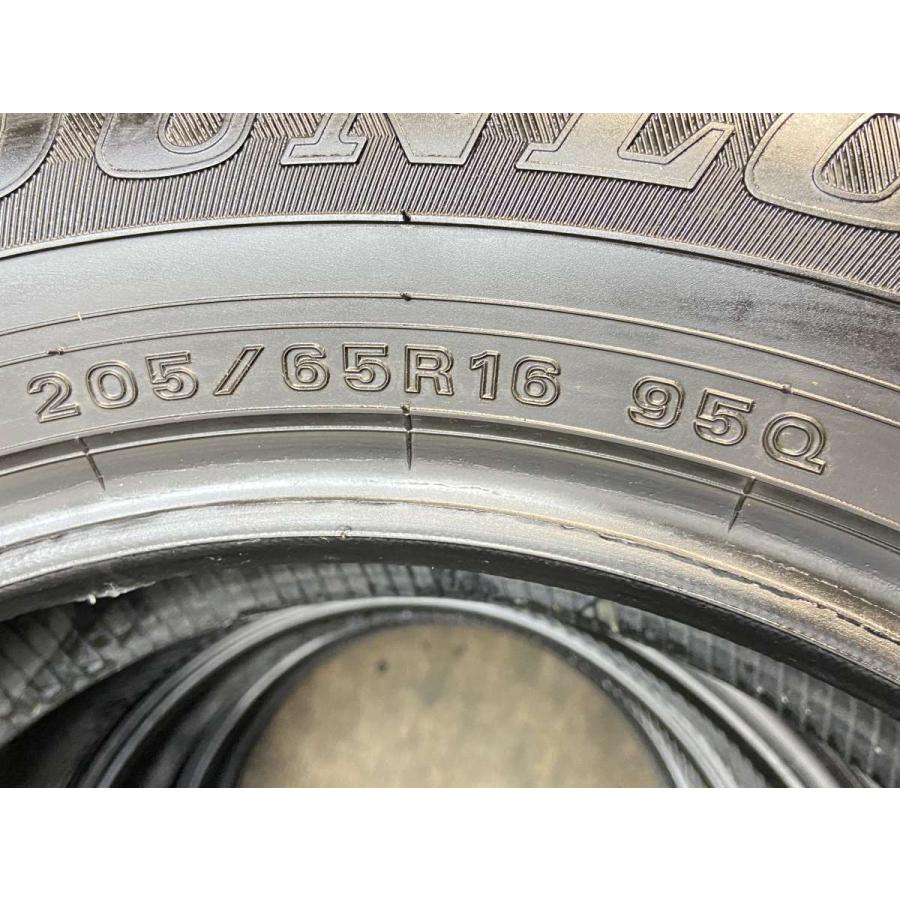 DUNLOP（ダンロップ） 中古タイヤ スタッドレスタイヤ 4本セット 205