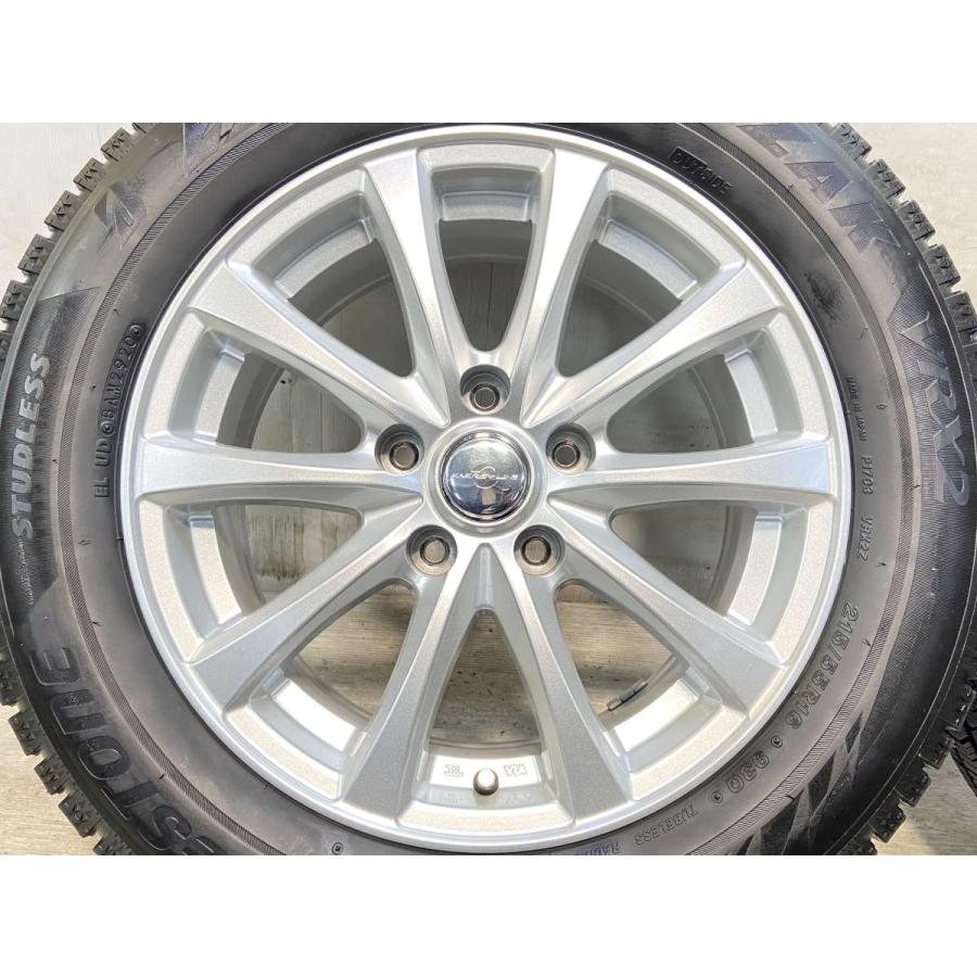 【215/55R16】中古ブリザックスタッドレスタイヤ＋フォルクスワーゲンホイール付き BRIDGESTONE（ブリヂストン） 中古タイヤ スタッドレスタイヤ ホイール