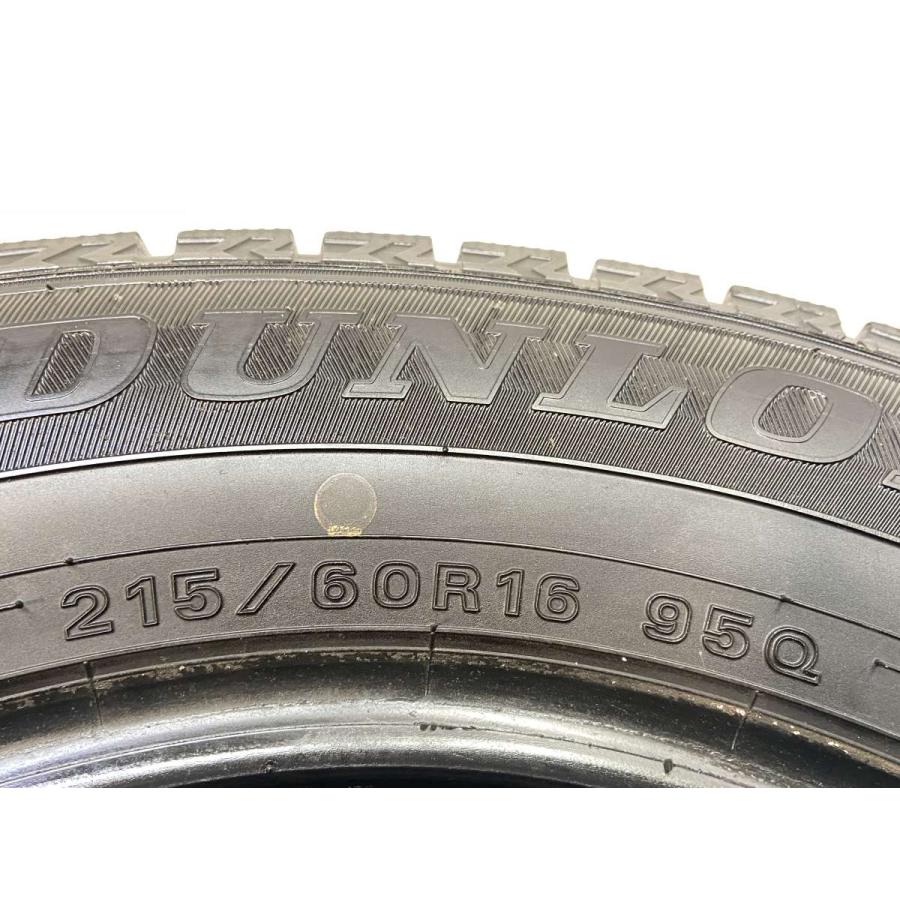 DUNLOP（ダンロップ） 中古タイヤ スタッドレスタイヤ 4本セット 215 