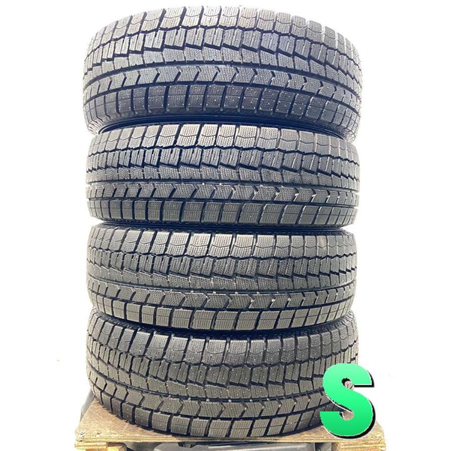 DUNLOP（ダンロップ） 中古タイヤ スタッドレスタイヤ 4本セット 205 