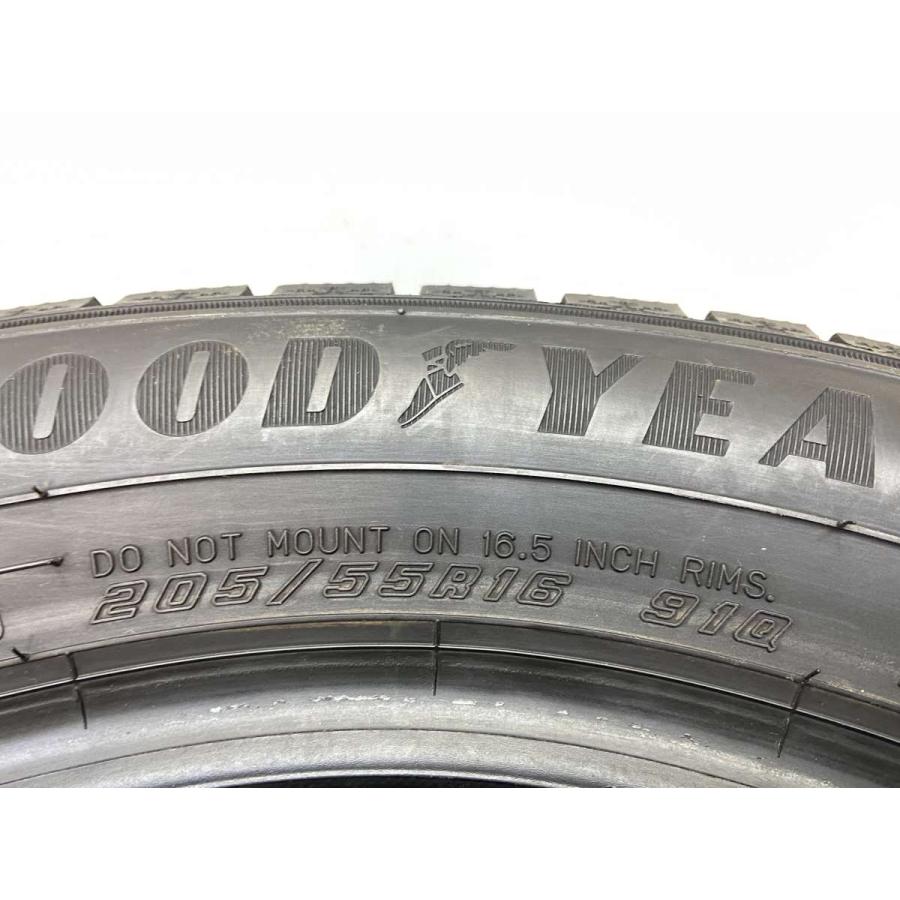 【スタッドレス】GOODYEAR ICE NAVI 205/55R16 91Q M+S 中古タイヤ4本セット グッドイヤー（GOODYEAR） 中古タイヤ スタッドレスタイヤ 4本セット
