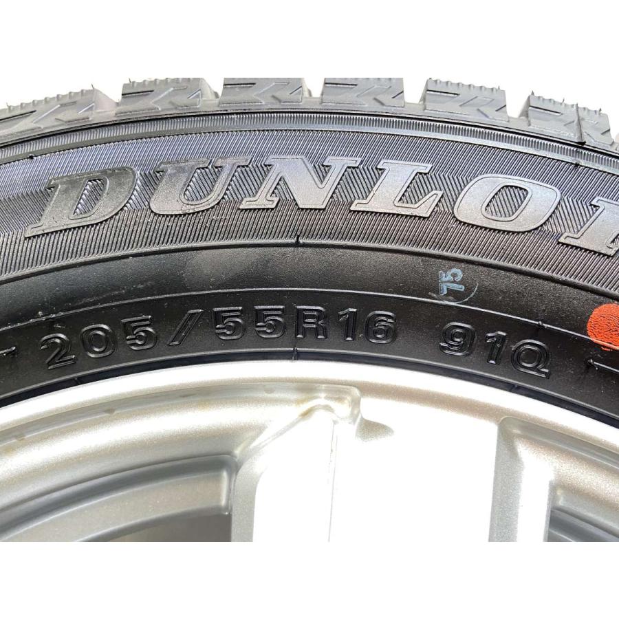 DUNLOP（ダンロップ） 中古タイヤ スタッドレスタイヤ ホイールセット 