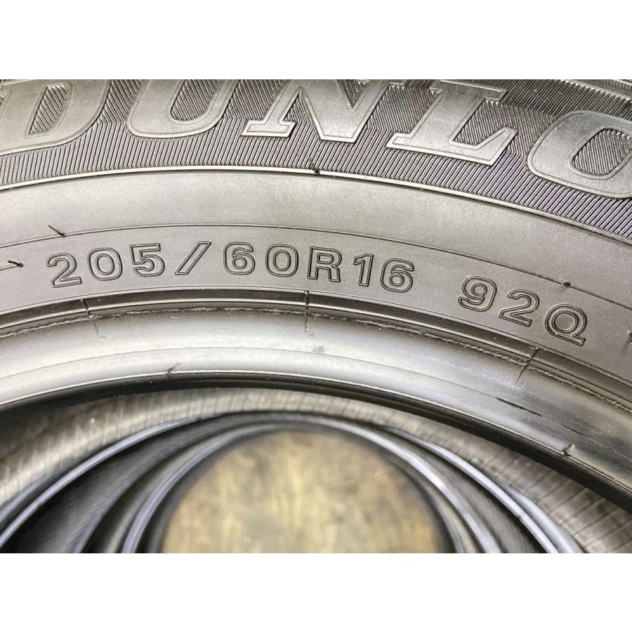 DUNLOP（ダンロップ） 中古タイヤ スタッドレスタイヤ 4本セット 205