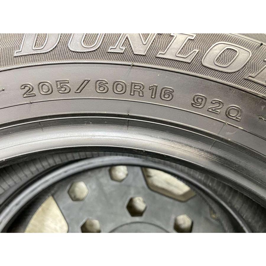DUNLOP（ダンロップ） 中古タイヤ スタッドレスタイヤ 2本セット 205