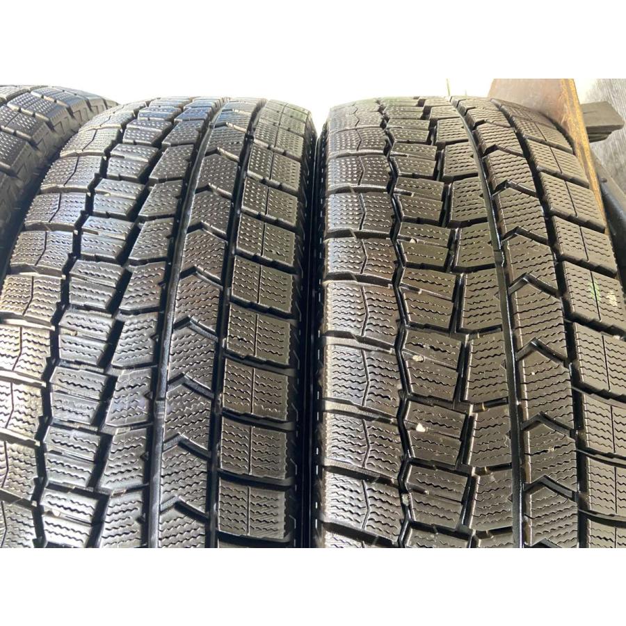 DUNLOP（ダンロップ） 中古タイヤ スタッドレスタイヤ 4本セット 205 