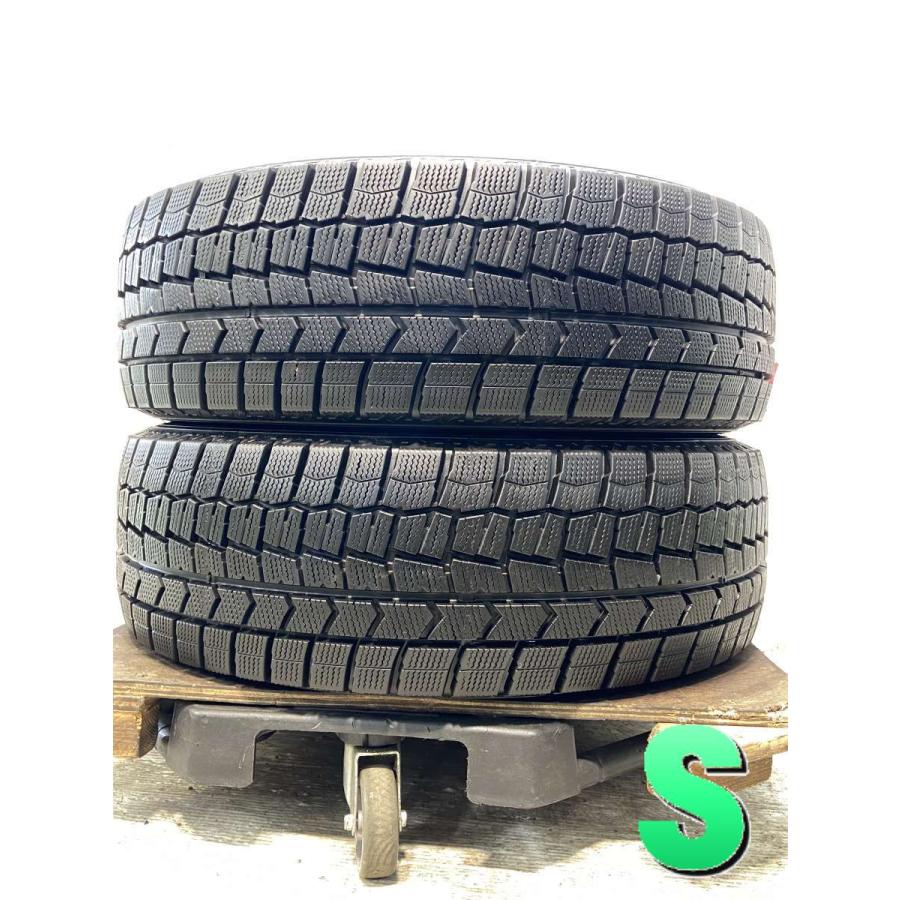 DUNLOP（ダンロップ） 中古タイヤ スタッドレスタイヤ 2本セット 205