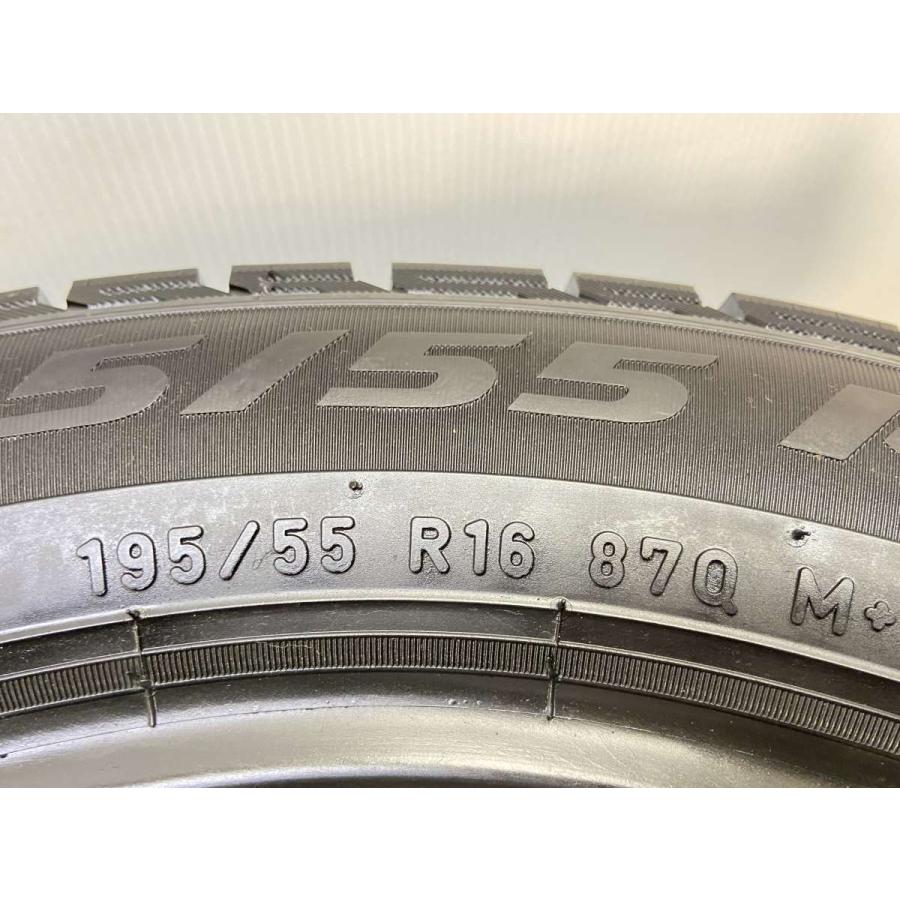 中古スタッドレス195/55R16 ピレリー4本セット PIRELLI 中古タイヤ スタッドレスタイヤ 4本セット 195/55R16