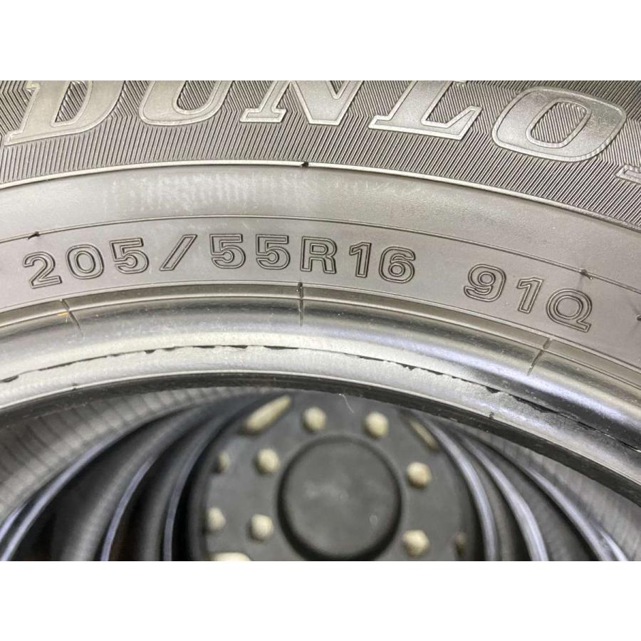 DUNLOP（ダンロップ） 中古タイヤ スタッドレスタイヤ 4本セット 205 