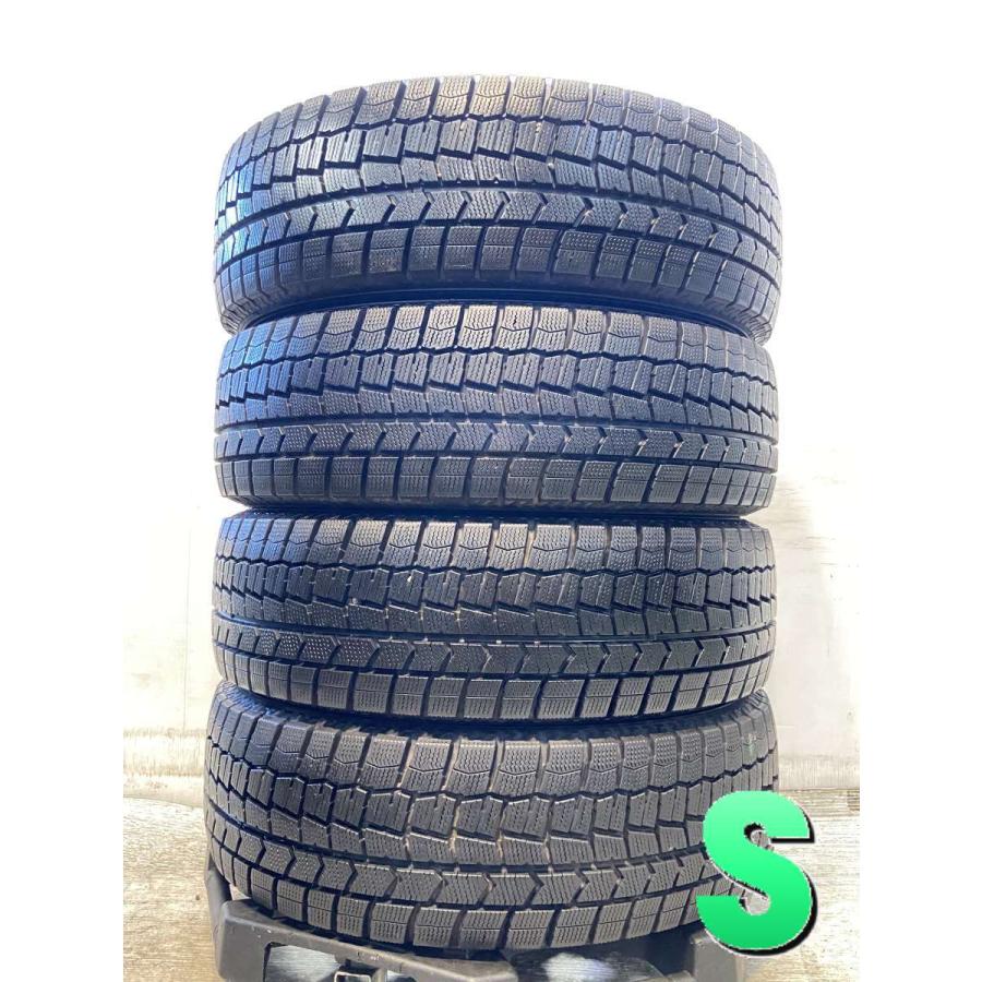 【法人出品】ダンロップ WM02 23年製 195/65R16 4本 スタッドレスタイヤ 良溝 中古 DUNLOP（ダンロップ） 中古タイヤ スタッドレスタイヤ 4本セット 195