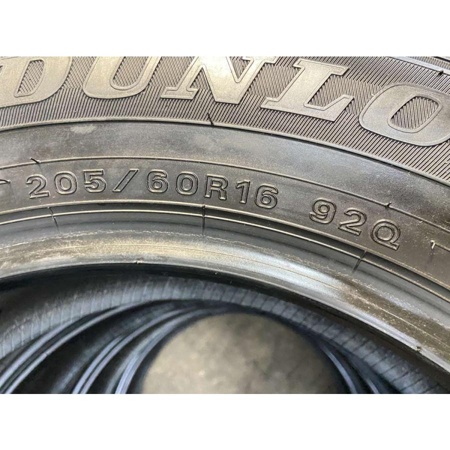 DUNLOP（ダンロップ） 中古タイヤ スタッドレスタイヤ 4本セット 205