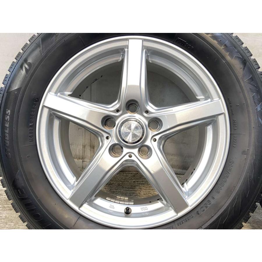 BRIDGESTONE 中古タイヤ スタッドレスタイヤ ホイールセット 4本セット