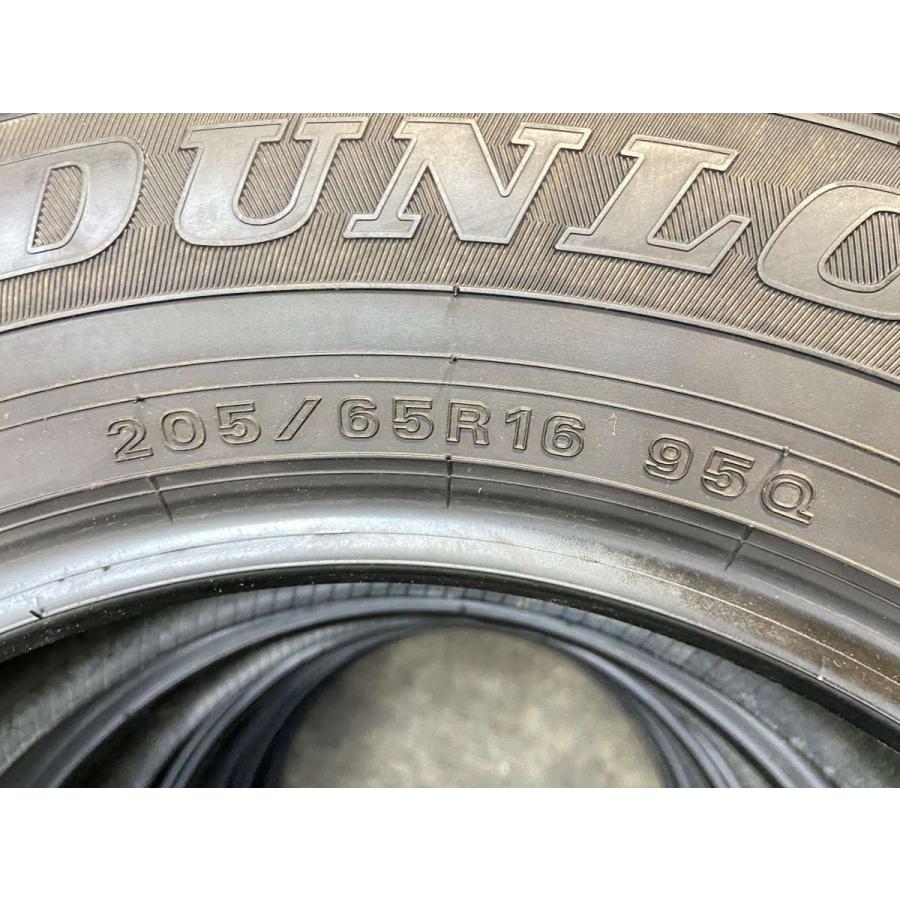 DUNLOP（ダンロップ） 中古タイヤ スタッドレスタイヤ 4本セット 205