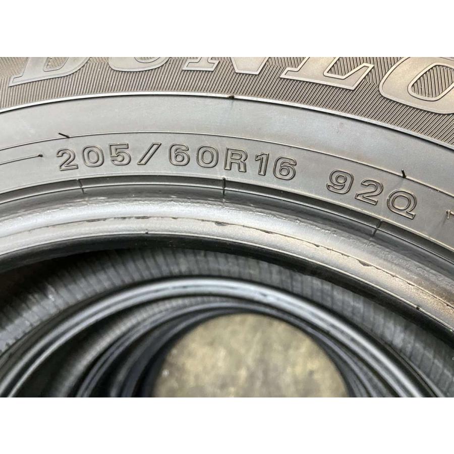 DUNLOP（ダンロップ） 中古タイヤ スタッドレスタイヤ 4本セット 205 