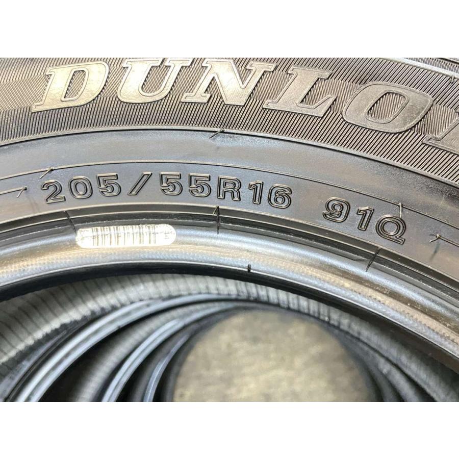 DUNLOP（ダンロップ） 中古タイヤ スタッドレスタイヤ 4本セット 205