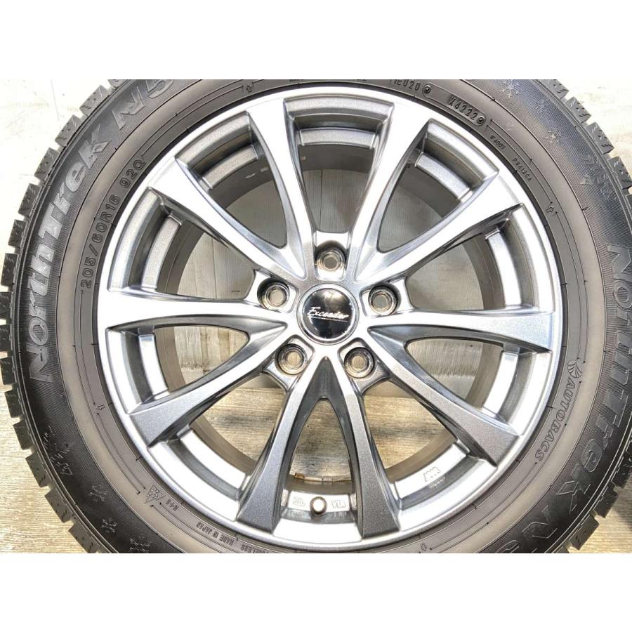 中古タイヤ スタッドレスタイヤ ホイールセット 4本セット 205/60R16
