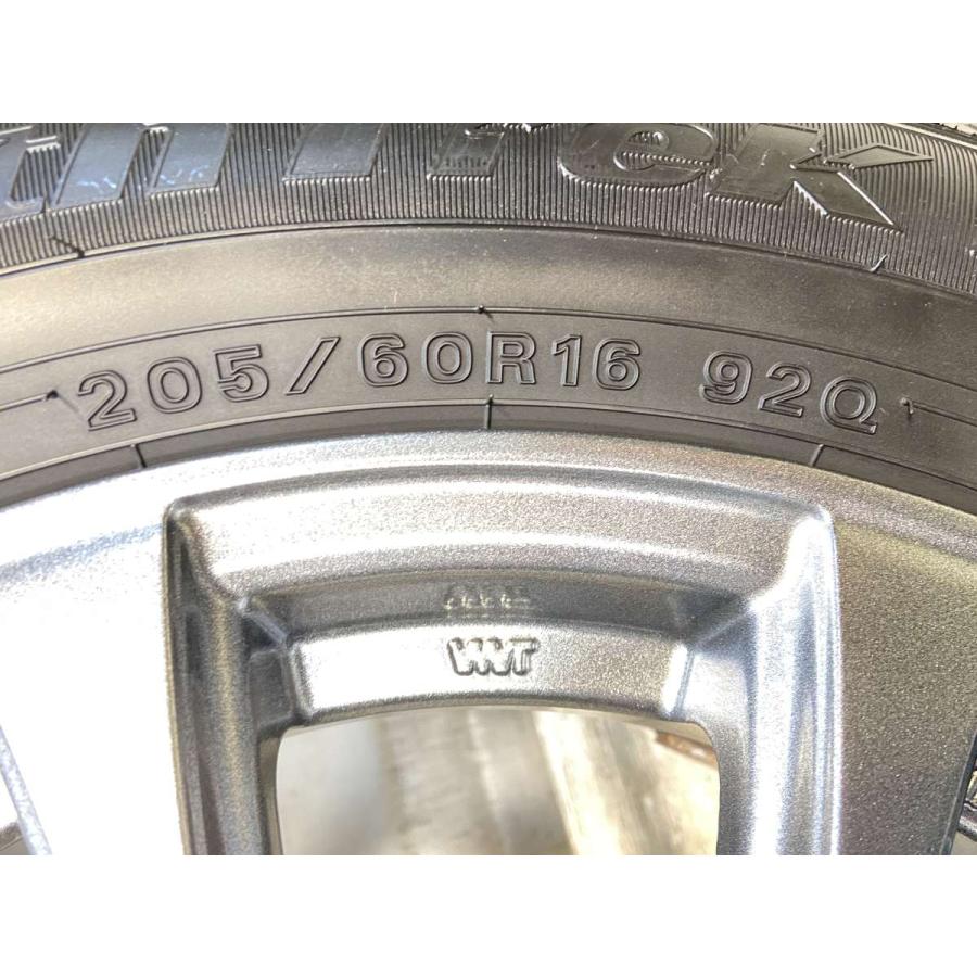 中古タイヤ スタッドレスタイヤ ホイールセット 4本セット 205/60R16