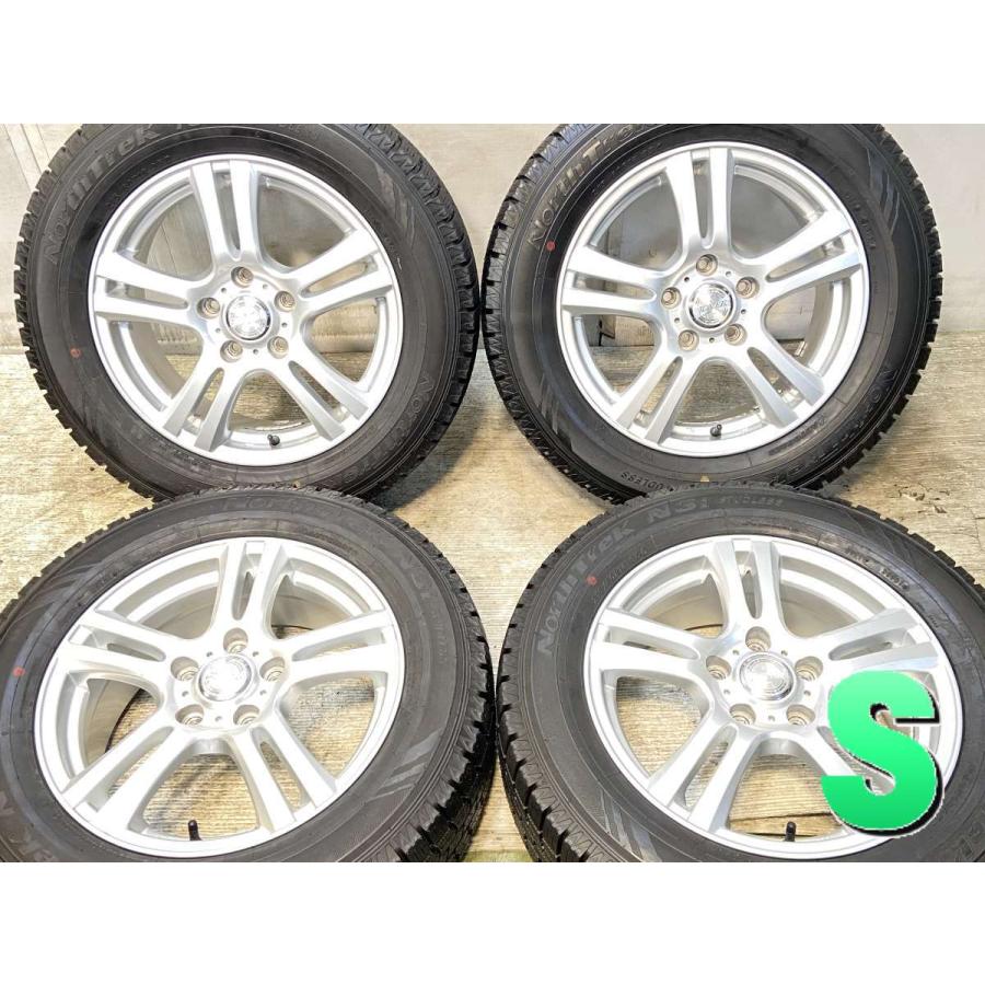 中古タイヤ スタッドレスタイヤ ホイールセット 4本セット 215/60R16 