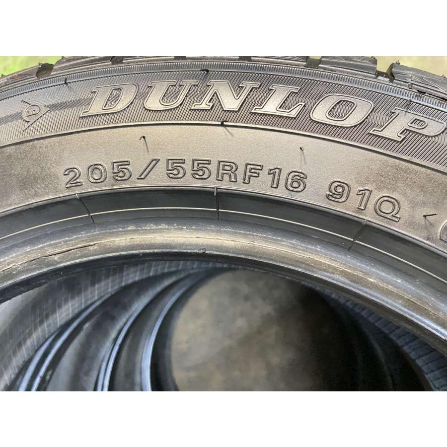 DUNLOP（ダンロップ） 中古タイヤ スタッドレスタイヤ 4本セット 205