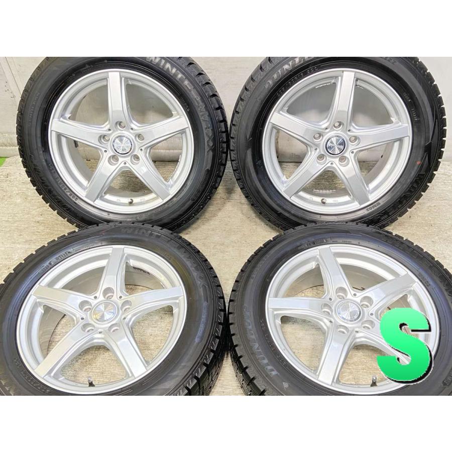 DUNLOP（ダンロップ） 中古タイヤ スタッドレスタイヤ ホイールセット 