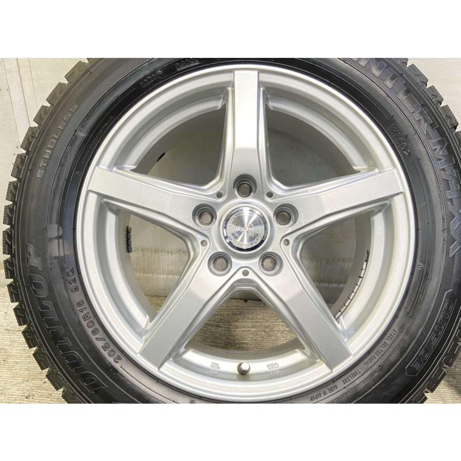 DUNLOP（ダンロップ） 中古タイヤ スタッドレスタイヤ ホイールセット 