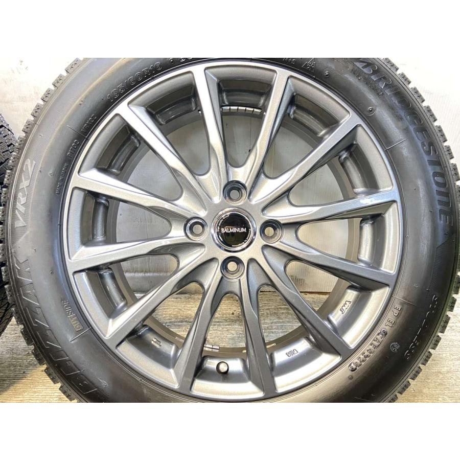 中古アルミホイールセット（ナット有）　スタッドレスタイヤ　ブリジストンブリザック BRIDGESTONE（ブリヂストン） 中古タイヤ スタッドレスタイヤ ホイール
