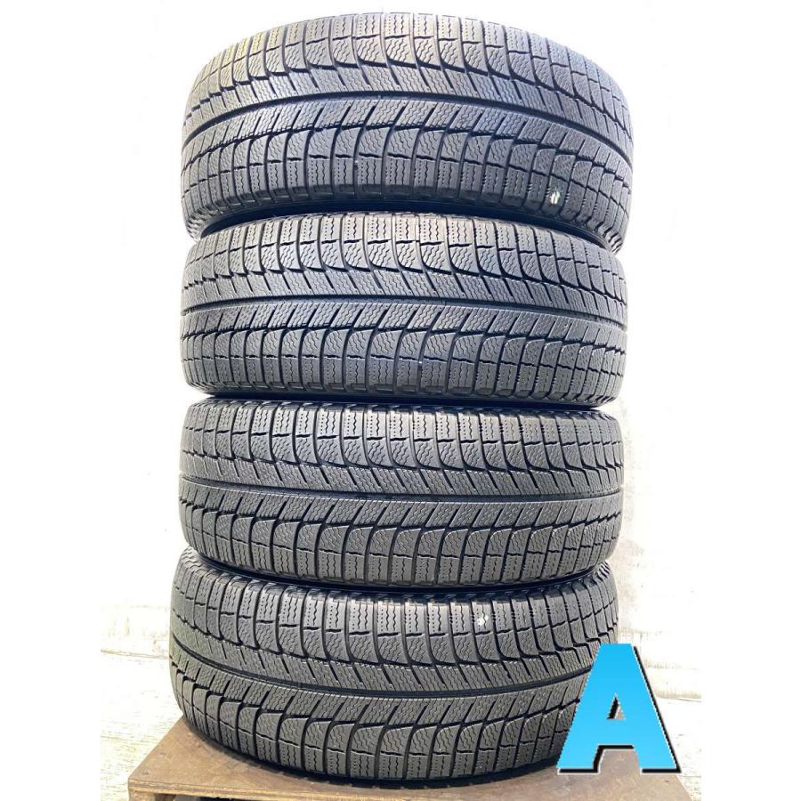送料込205/55R16 ミシュランX-ICE 中古【その１】不具合無し ミシュラン（MICHELIN） 中古タイヤ スタッドレスタイヤ 4本セット 205