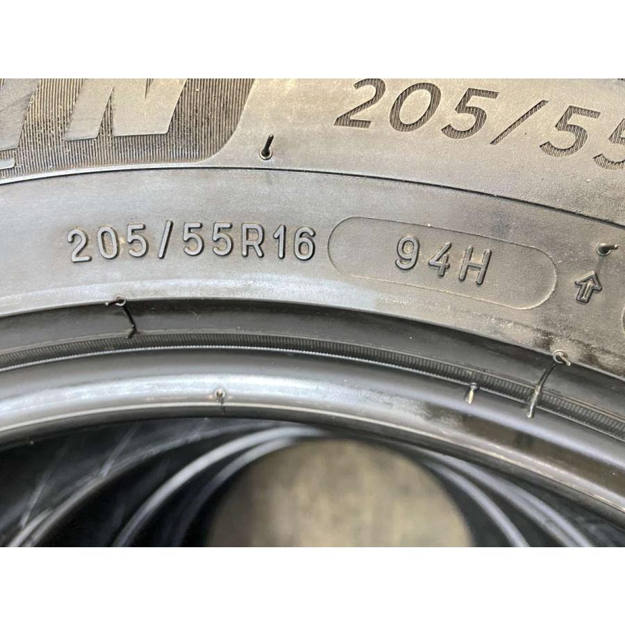 ミシュラン（MICHELIN） 中古タイヤ スタッドレスタイヤ 4本セット 205