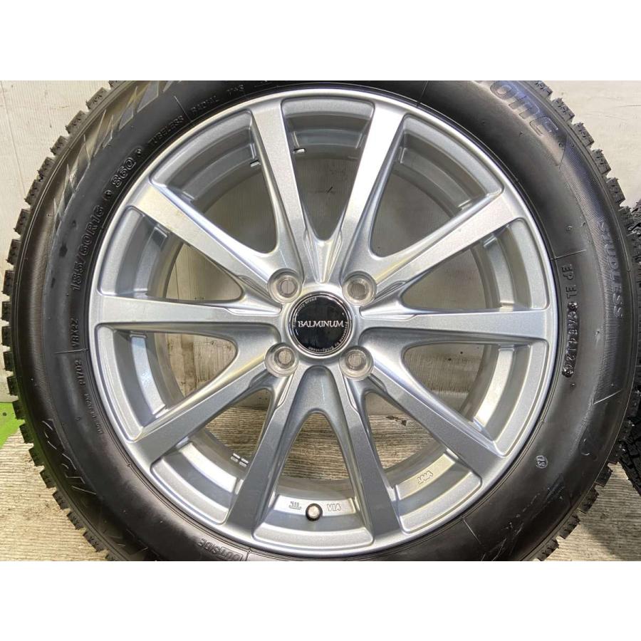 中古アルミホイールセット（ナット有）　スタッドレスタイヤ　ブリジストンブリザック BRIDGESTONE（ブリヂストン） 中古タイヤ スタッドレスタイヤ ホイール
