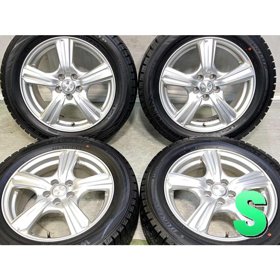 DUNLOP（ダンロップ） 中古タイヤ スタッドレスタイヤ ホイールセット