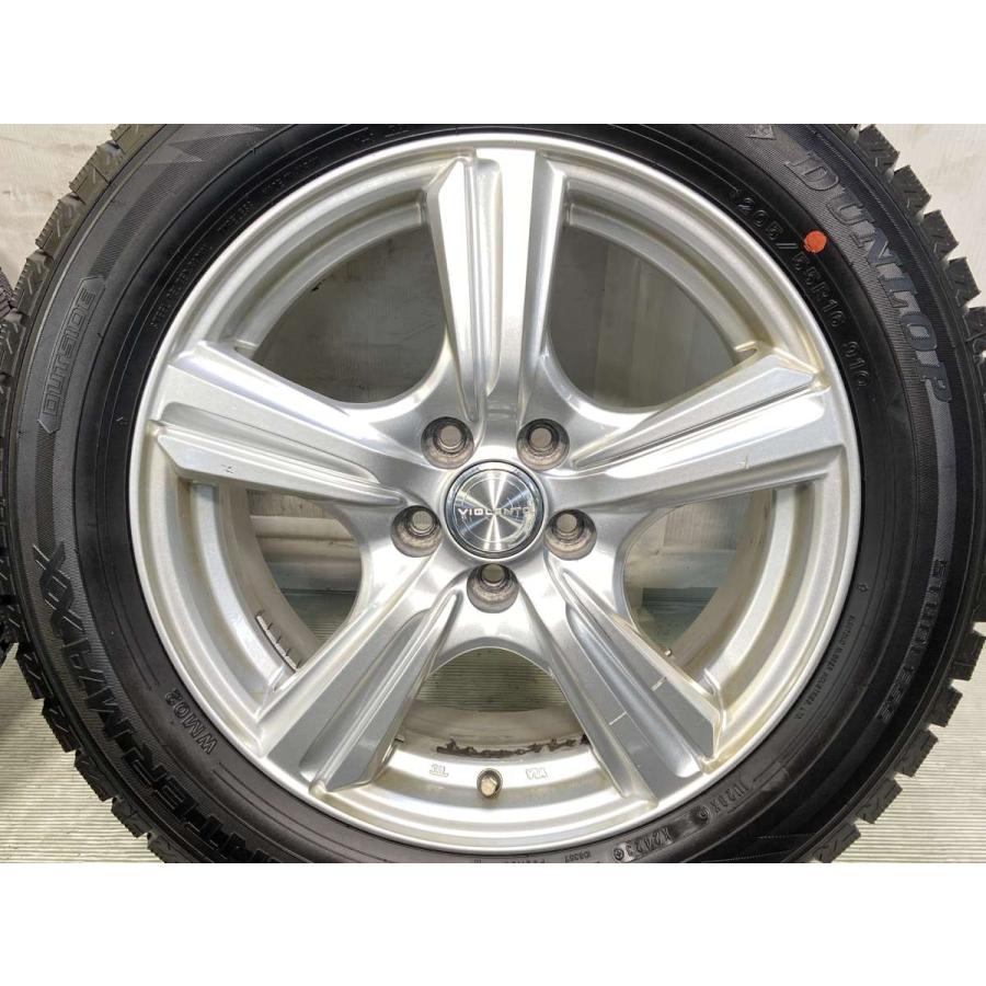 DUNLOP（ダンロップ） 中古タイヤ スタッドレスタイヤ ホイールセット