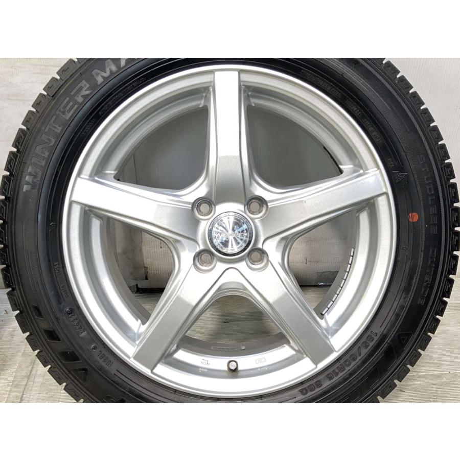 DUNLOP（ダンロップ） 中古タイヤ スタッドレスタイヤ ホイールセット 