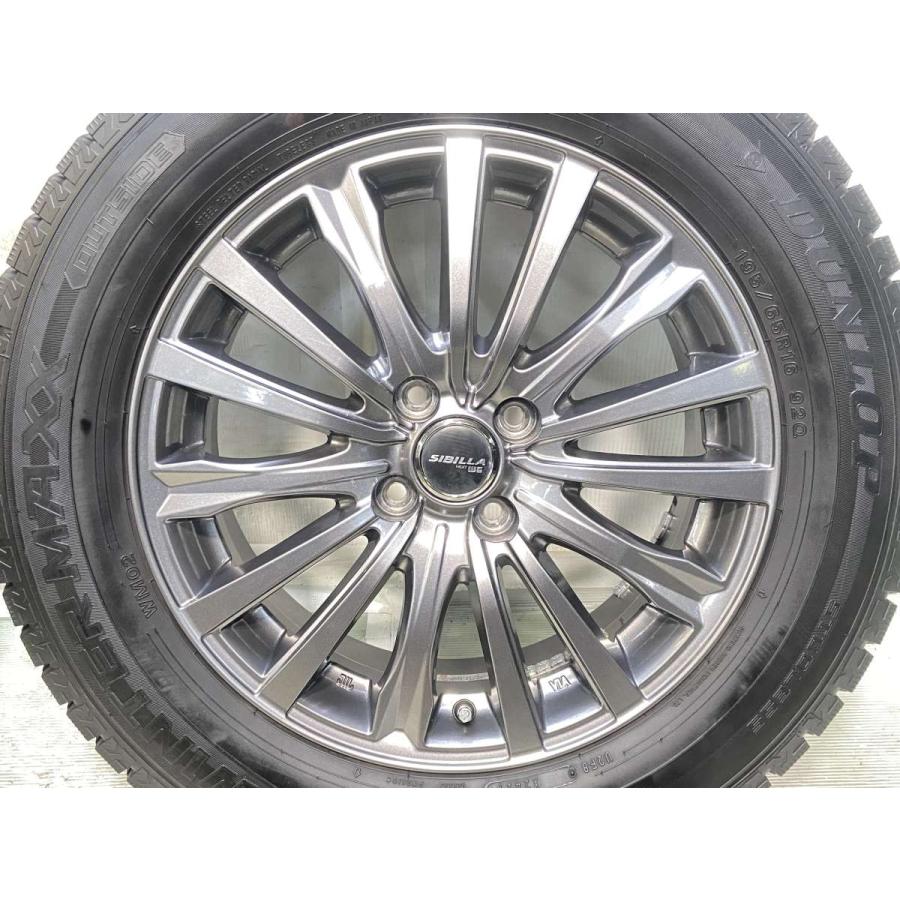 ダンロップ　195/65/r16トヨタ純正アルミ ダンロップ 195/65/r16トヨタ純正アルミ