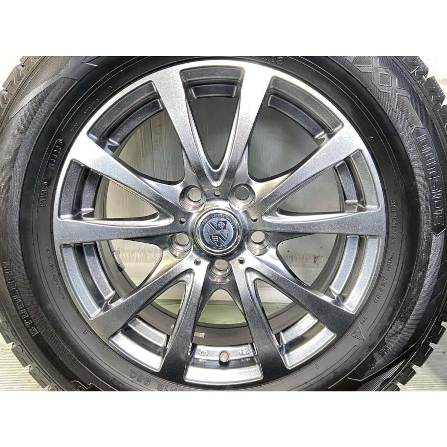 中古タイヤ スタッドレスタイヤ ホイールセット 4本セット 215/65R16  　 TRG 16x6.5 39 114.3-5穴 ダンロップ ウィンターマックス WM02 | DUNLOP | 03