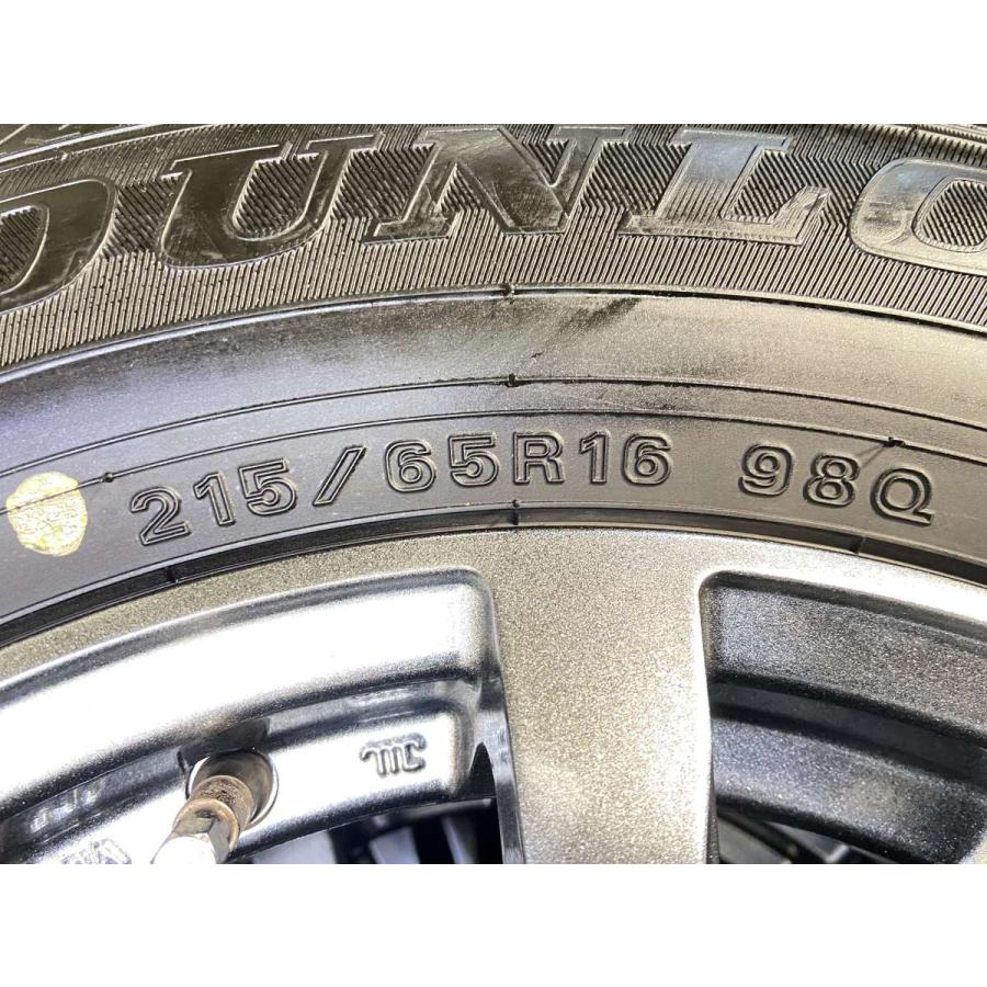 中古タイヤ スタッドレスタイヤ ホイールセット 4本セット 215/65R16  　 TRG 16x6.5 39 114.3-5穴 ダンロップ ウィンターマックス WM02 | DUNLOP | 09