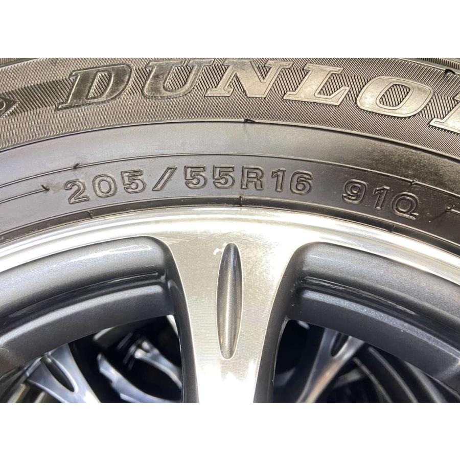 中古ダンロップラジアルホイール付き DUNLOP（ダンロップ） 中古タイヤ スタッドレスタイヤ ホイールセット