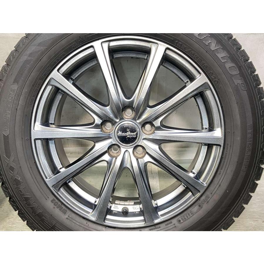 DUNLOP スタッドレスタイヤ 195/65R16 920 中古4本セット DUNLOP（ダンロップ） 中古タイヤ スタッドレスタイヤ ホイールセット